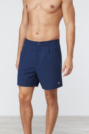 FILA Fundamental Santoro Shorts Navy,Mens Tennis | CA.PTMWLY629